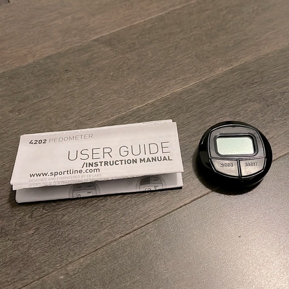 SPORTLINE 4202 Pedometer with Instruction Manual, Exercise Counter Walking Sport - Picture 3 of 5